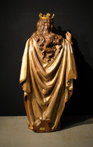 Sainte Catherine  - Italie du sud, XVIIe siècle - Louis XIII